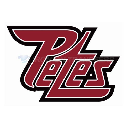 Peterborough Petes Iron-on Stickers (Heat Transfers)NO.7378